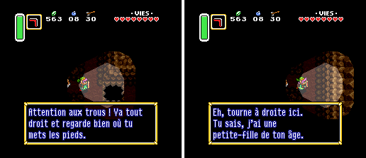 Screenshot d'ALTTP