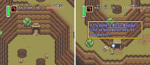 Screenshot d'ALTTP