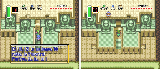 Screenshot d'ALTTP