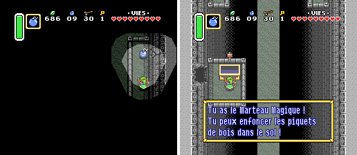 Screenshot d'ALTTP