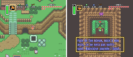 Screenshot d'ALTTP