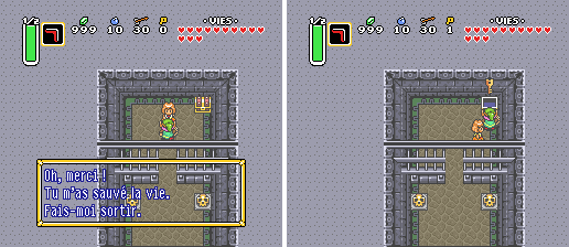 Screenshot d'ALTTP