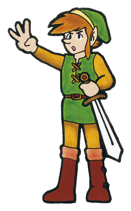 Link (Artwork - Link - Zelda II: The Adventure of Link)