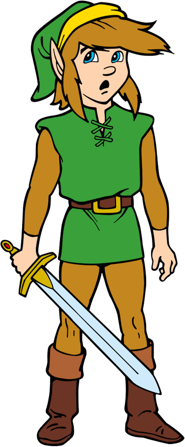 Link (Artwork - Link - Zelda II: The Adventure of Link)