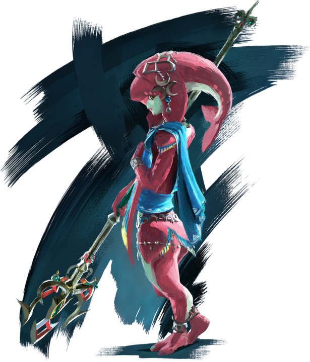 Mipha (Artwork - Personnages - Breath of the Wild)