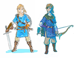 Concept Art de Link