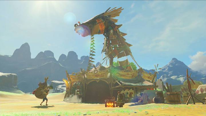 Le Relais des Géminés (Screenshot - Screenshots publiés sur les réseaux sociaux- Breath of the Wild)