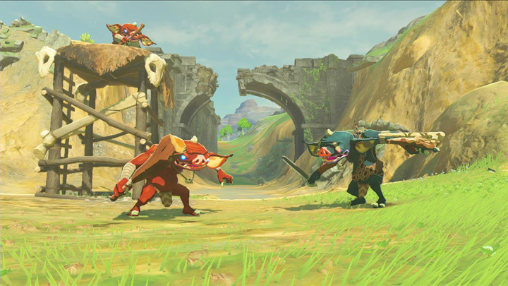 Un camp de Bokoblin (Screenshot - Screenshots publiés sur les réseaux sociaux- Breath of the Wild)