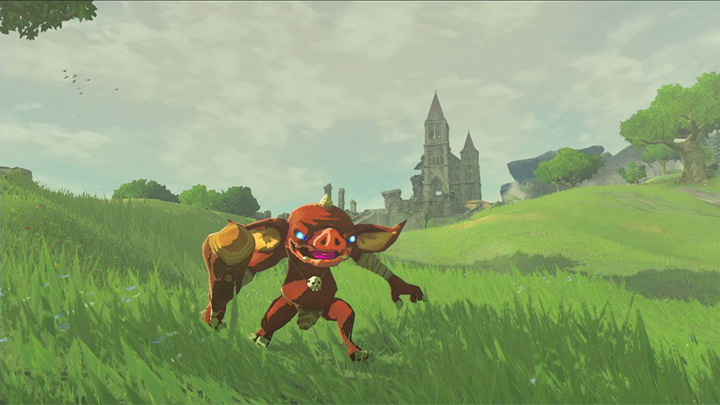 Un Bokoblin près du Temple du Temps (Screenshot - Screenshots publiés sur les réseaux sociaux- Breath of the Wild)