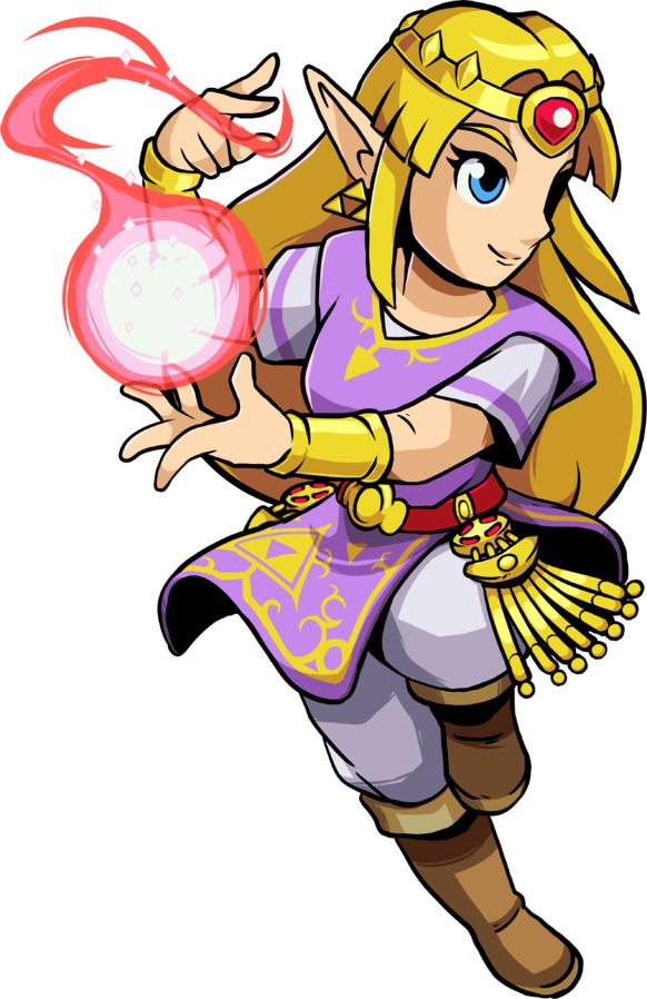 Artwork de Zelda (Artwork - Personnages - Cadence of Hyrule)