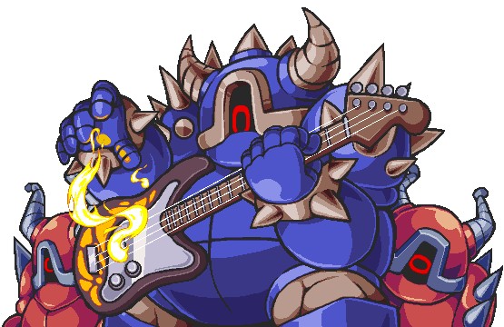 Artwork des Guitarmos (Artwork - Ennemis - Cadence of Hyrule)