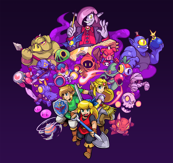 Artwork de Cadence of Hyrule (Artwork - Illustrations - Cadence of Hyrule)