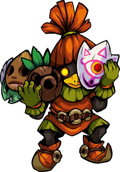 Artwork de Skull Kid (Artwork - Personnages - Cadence of Hyrule)