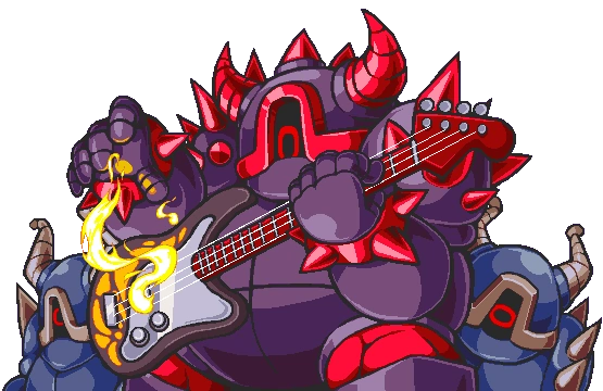 Artwork alternatif des Guitarmos (Artwork - Ennemis - Cadence of Hyrule)