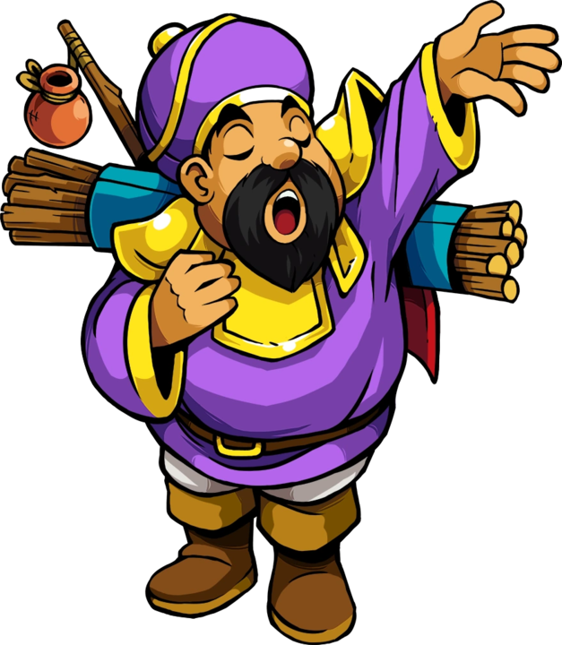 Artwork de Frederick (Artwork - Personnages - Cadence of Hyrule)