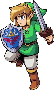 Artwork alternatif de Link (Artwork - Personnages - Cadence of Hyrule)