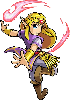 Artwork alternatif de Zelda (Artwork - Personnages - Cadence of Hyrule)