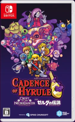 Boîtier japonais de Cadence of Hyrule (Image diverse - Boîtiers - Cadence of Hyrule)