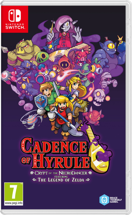 Boîtier européen de Cadence of Hyrule (Image diverse - Boîtiers - Cadence of Hyrule)