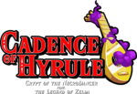 Logo anglais de Cadence of Hyrule