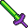 Longue épée d'émeraude
