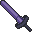 Longue épée d'obsidienne