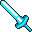 Longue épée de verre