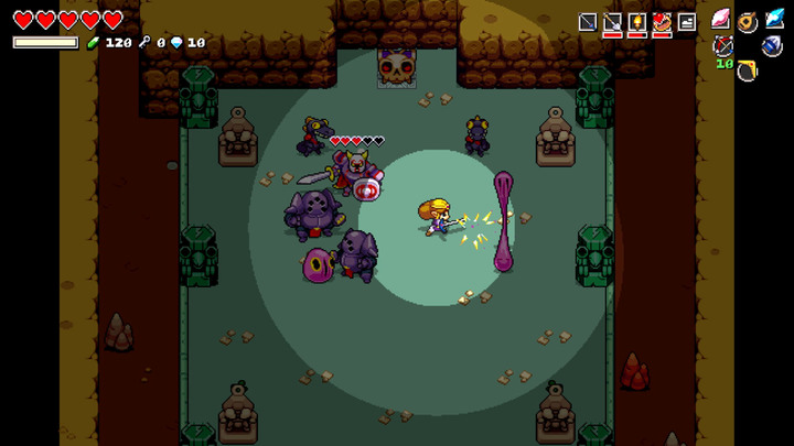 Zelda dans les Ruines Gerudos (Screenshot - Screenshots - Cadence of Hyrule)