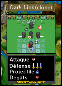 Fiche de Bestiaire de Four Swords Adventures - Plagueis pour Puissance-Zelda - Dark Link