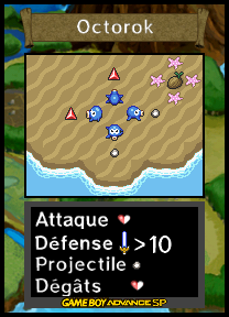 Fiche de Bestiaire de Four Swords Adventures - Plagueis pour Puissance-Zelda - Octorok Bleu