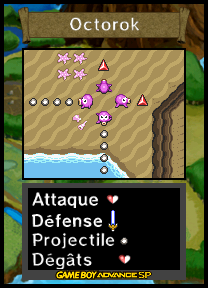 Fiche de Bestiaire de Four Swords Adventures - Plagueis pour Puissance-Zelda - Octorok Mauve