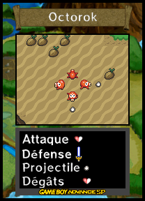 Fiche de Bestiaire de Four Swords Adventures - Plagueis pour Puissance-Zelda - Octorok Rouge