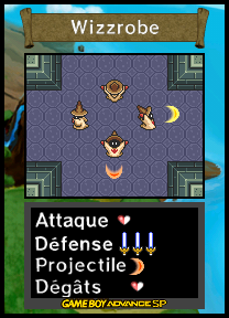 Fiche de Bestiaire de Four Swords Adventures - Plagueis pour Puissance-Zelda - Wizzrobe