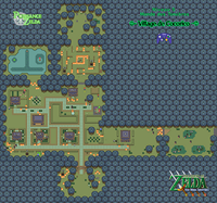 Plan de la zone Village de Cocorico