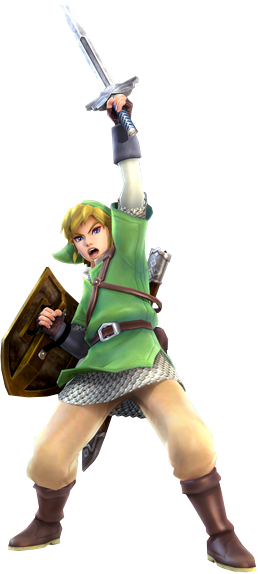 Link de Skyward Sword (Artwork - Artworks de Link - Hyrule Warriors)