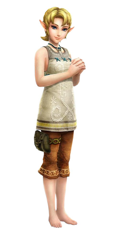 La Princesse Zelda dans la tenue d’Iria (Artwork - Autres personnages - Hyrule Warriors)