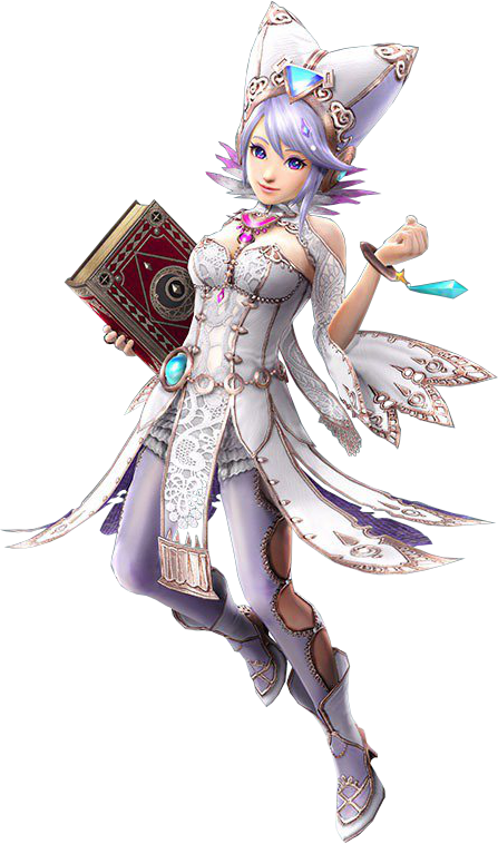 Lana dans la tenue de la veilleuse du temps (Artwork - Autres personnages - Hyrule Warriors)