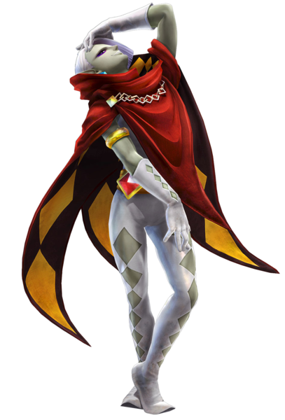 Ghirahim prenant une pose superbe (Artwork - Autres personnages - Hyrule Warriors)