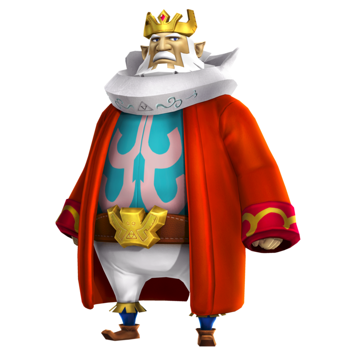 Le Roi d’Hyrule (Artwork - Autres personnages - Hyrule Warriors)