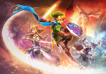 Zelda, Link et Lana affrontant une horde d’ennemis