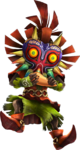 Skull Kid jouant de l’Ocarina