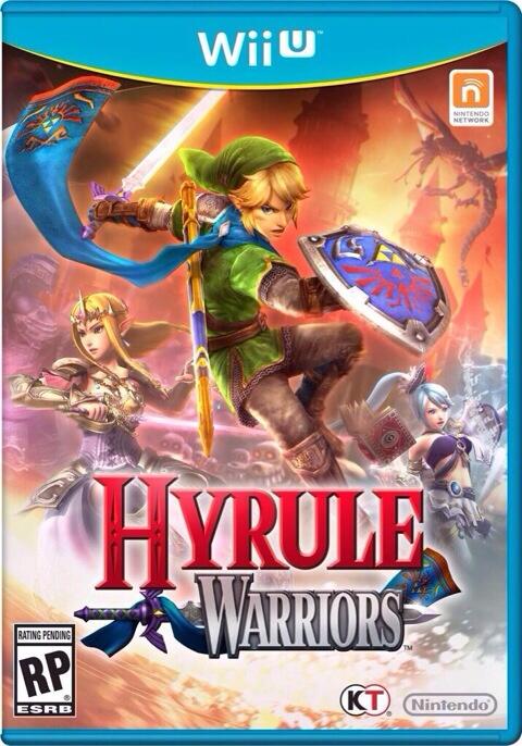 Boîte américaine d’Hyrule Warriors sur Wii U (Image diverse - Boîtiers - Hyrule Warriors)