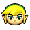 Icône de Link Cartoon dans Hyrule Warriors