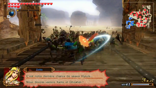 Screenshot d'Hyrule Warriors sur Wii U - Le Cœur Inébranlable