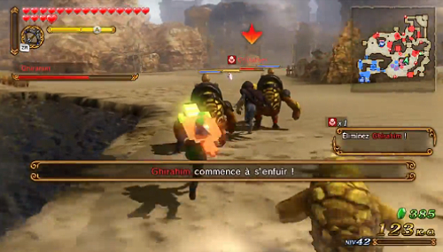 Screenshot d'Hyrule Warriors sur Wii U - Le Cœur Inébranlable