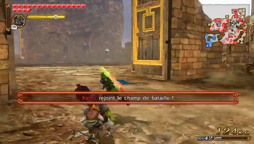 Screenshot d'Hyrule Warriors sur Wii U - Le Cœur Inébranlable