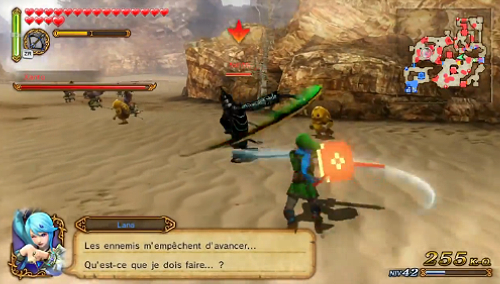 Screenshot d'Hyrule Warriors sur Wii U - Le Cœur Inébranlable