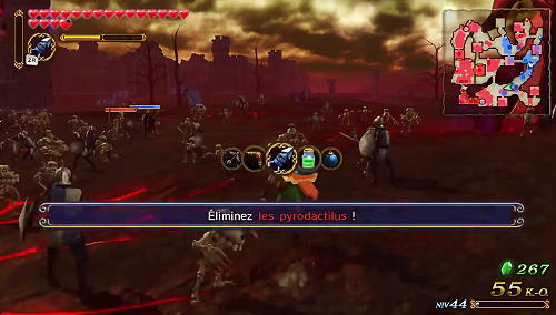 Screenshot d'Hyrule Warriors sur Wii U - Le Libérateur du Triangle Sacré