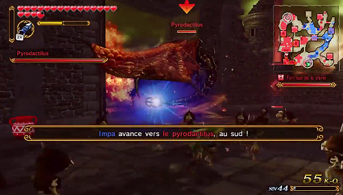 Screenshot d'Hyrule Warriors sur Wii U - Le Libérateur du Triangle Sacré