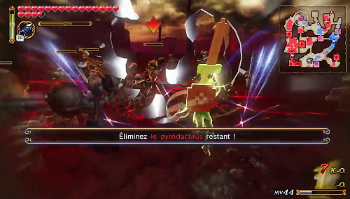 Screenshot d'Hyrule Warriors sur Wii U - Le Libérateur du Triangle Sacré